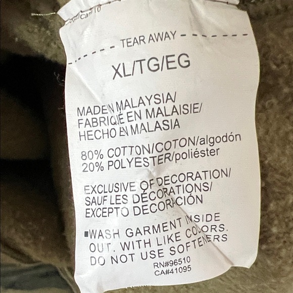 Under Armour Project Rock USA Camo Loose Fit Pullover Sweatshirt Women’s XL - Picture 10 of 11